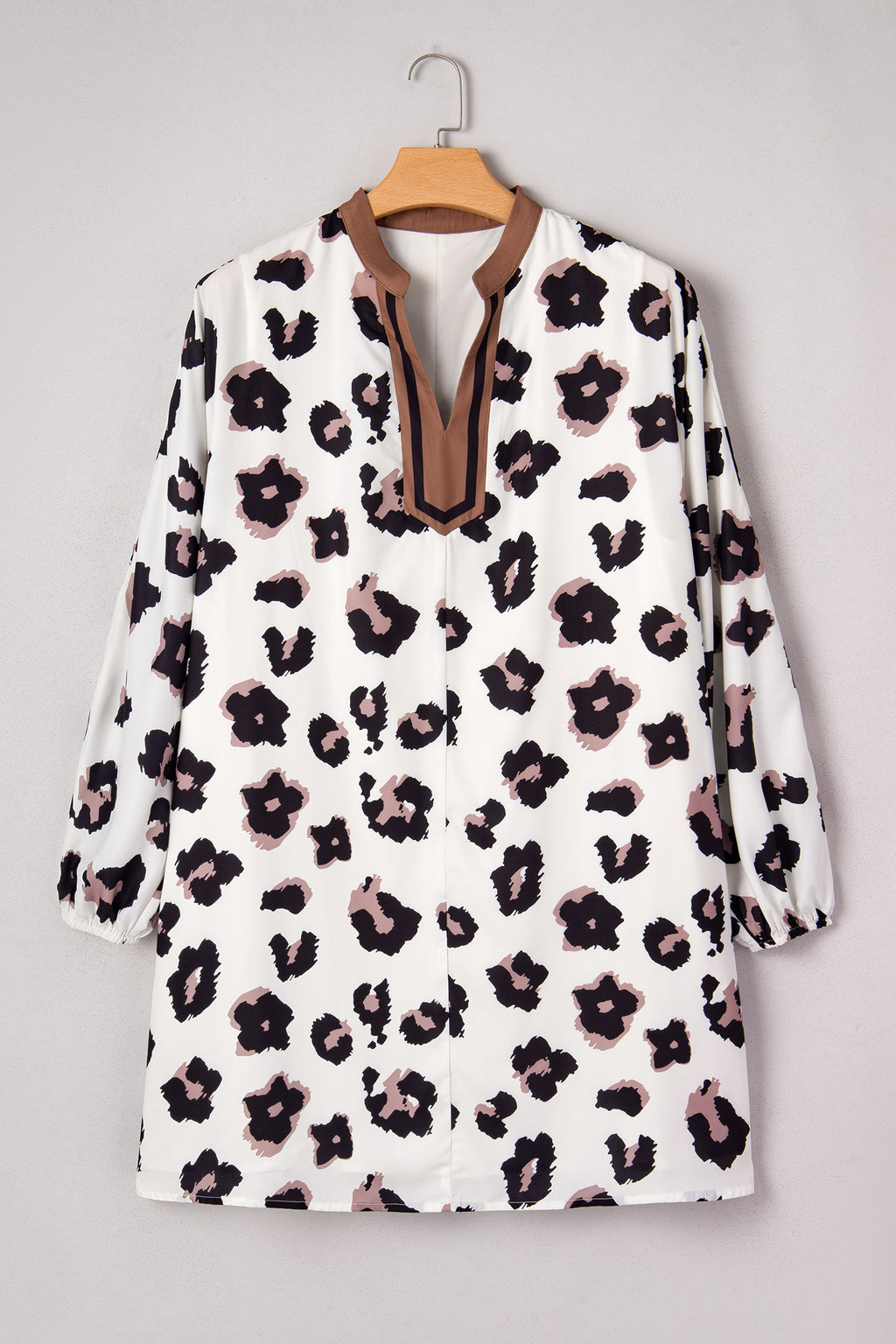 The Luxe Leopard Shift Dress